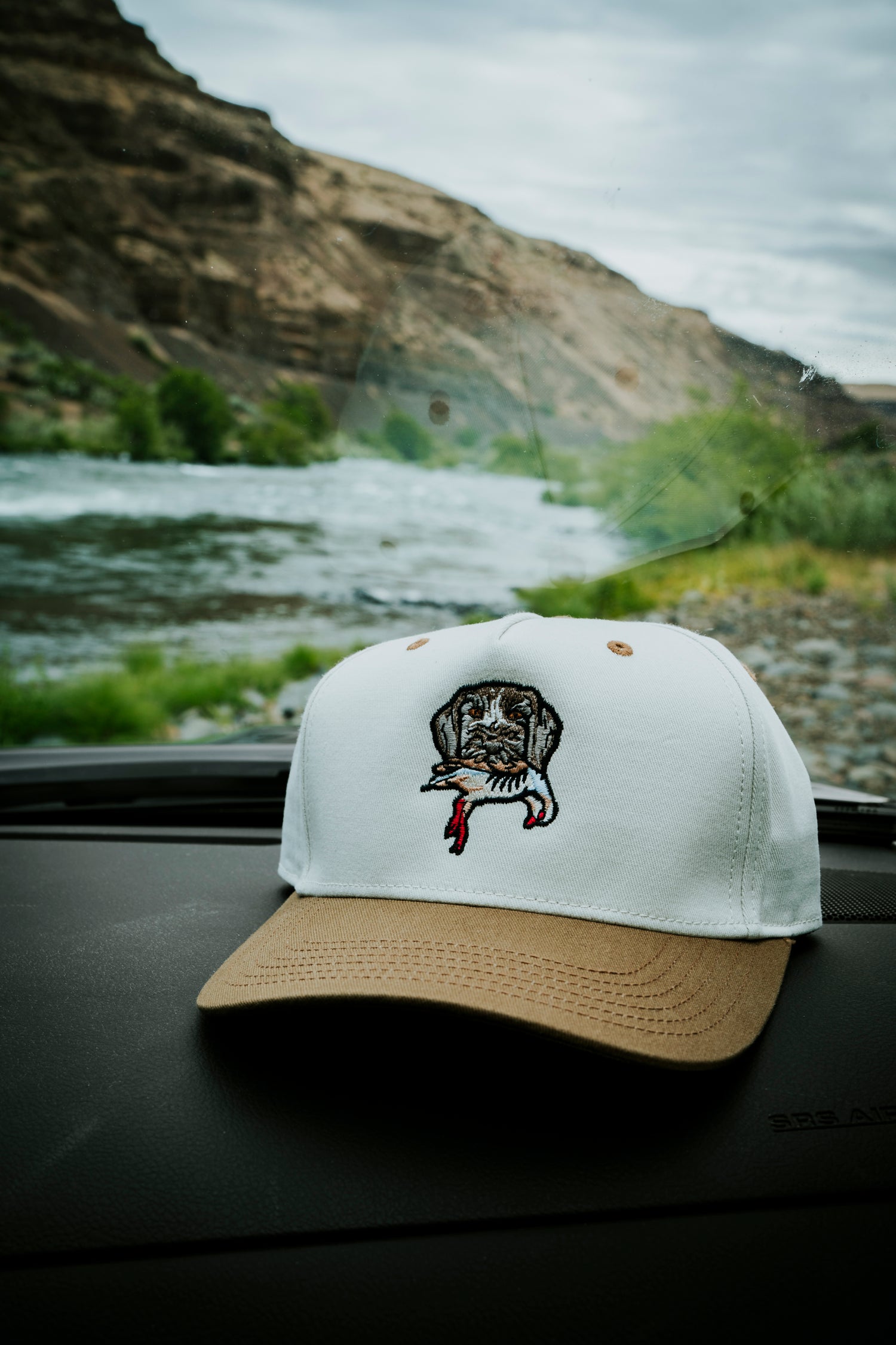 The German Wirehaired Pointer Bird Dog Hat