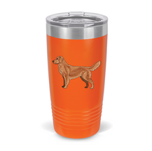 Load image into Gallery viewer, 20 oz Golden Retriever Tumbler
