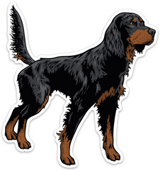 Gordon Setter Decal Sticker
