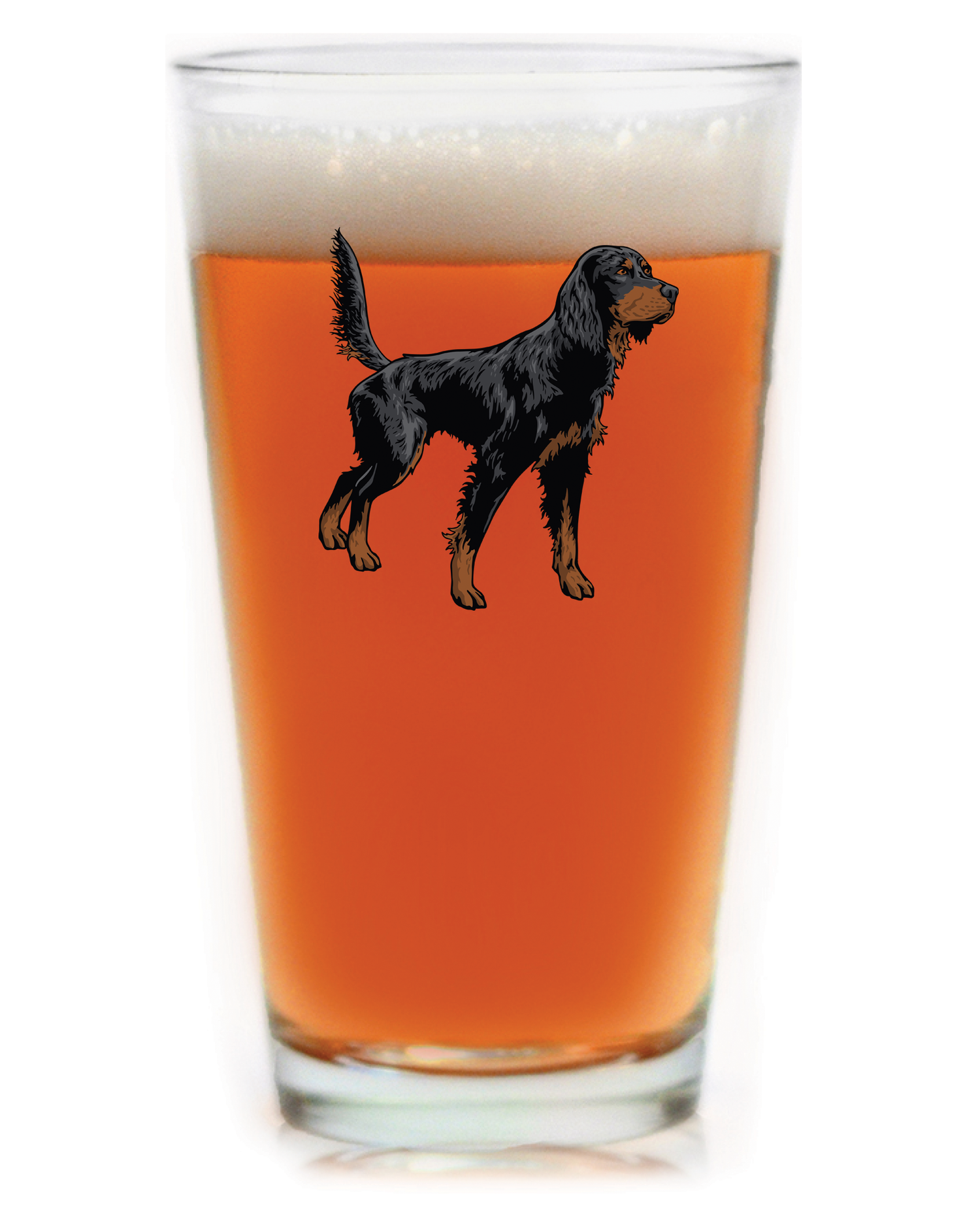 Gordon Setter Pint Glass