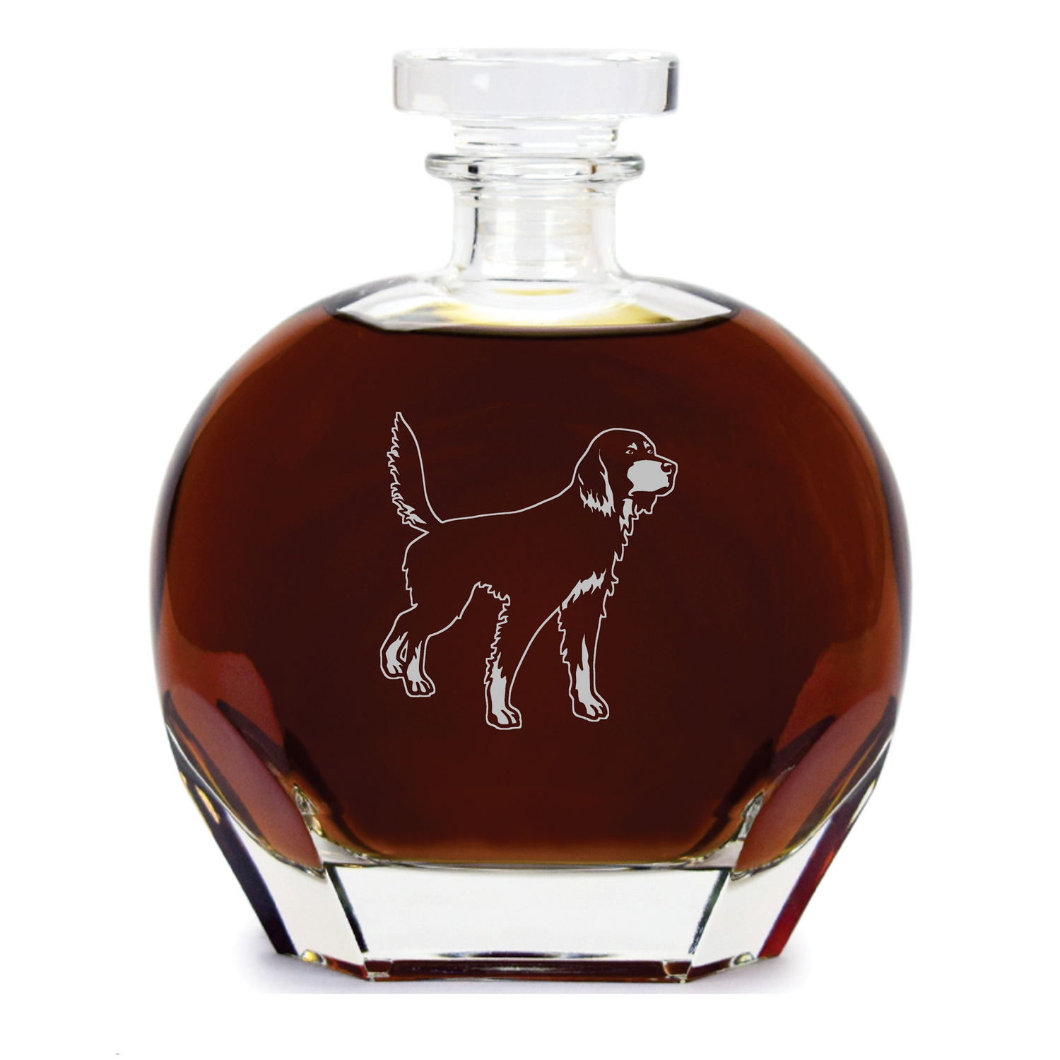 Gordon Setter Whiskey Decanter
