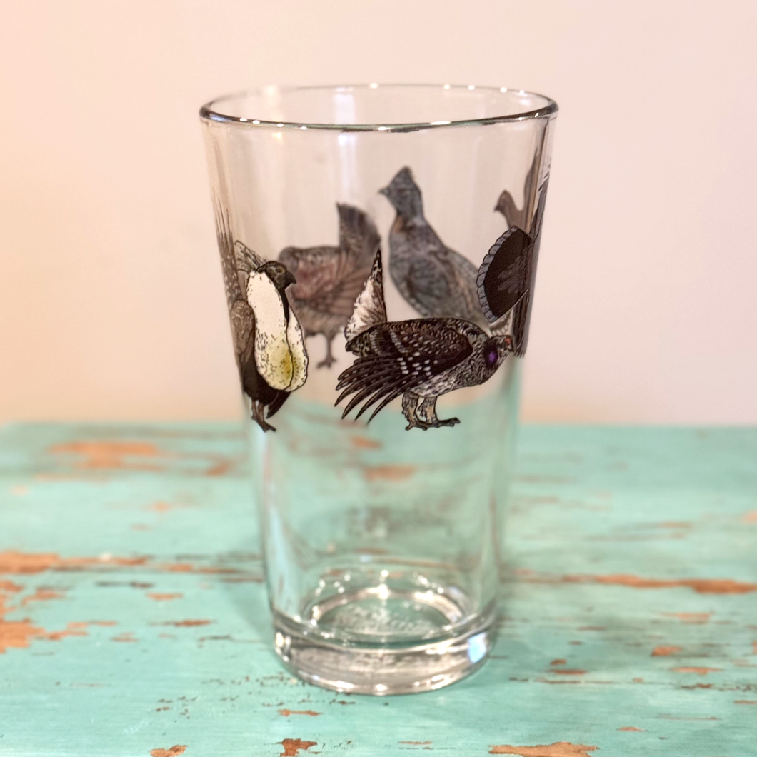 Grouse Pint Glass