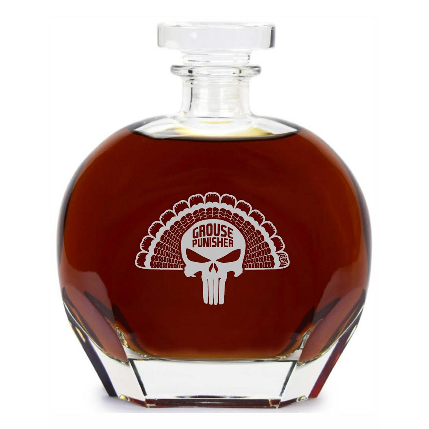Grouse Punisher Whiskey Decanter