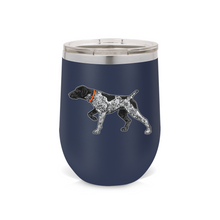 Load image into Gallery viewer, German Shorthaired Pointer Wine Tumbler
