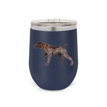 Load image into Gallery viewer, German Shorthaired Pointer Wine Tumbler
