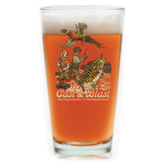 Heartland Cast & Blast Pint Glass