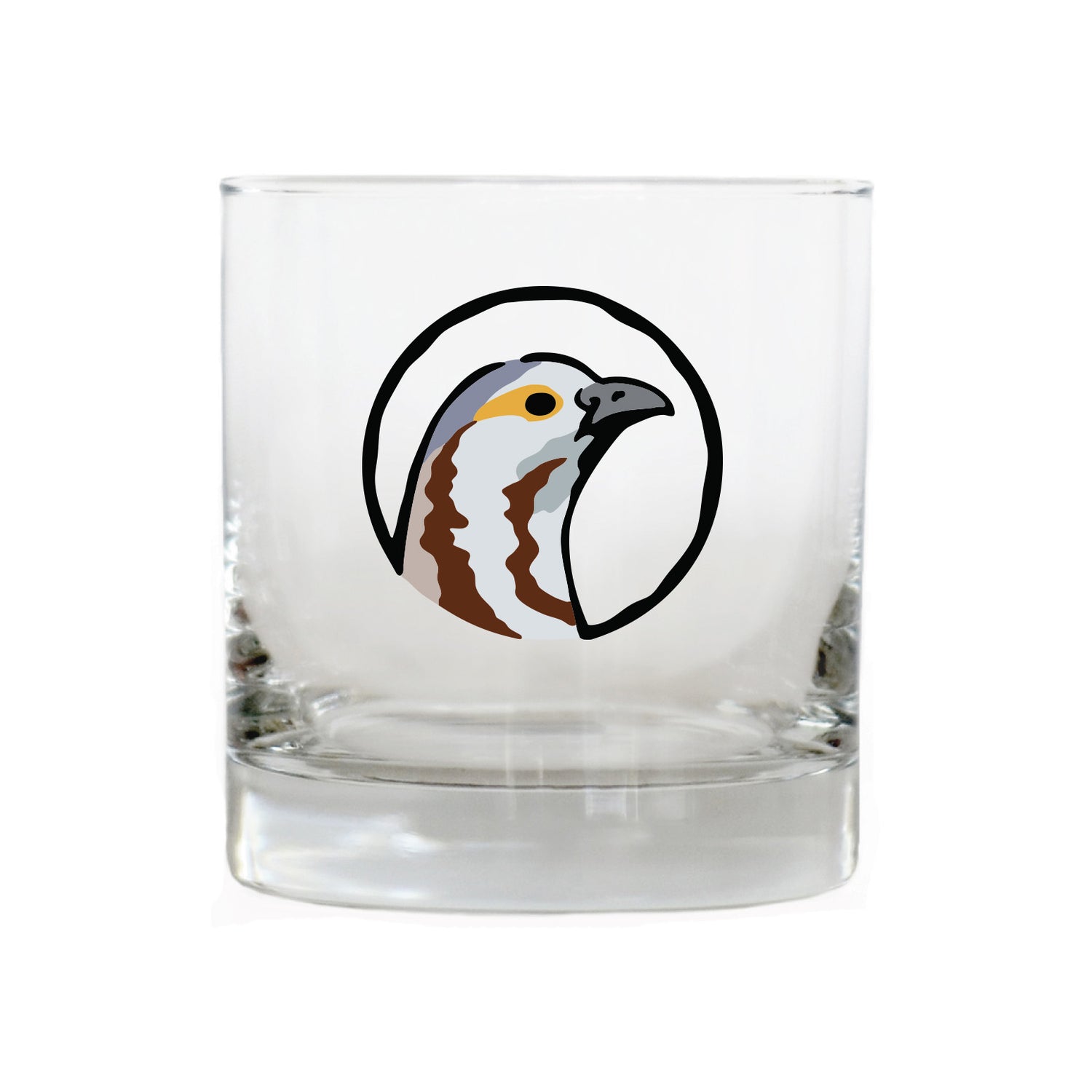 Every Gamebird Whiskey Glass