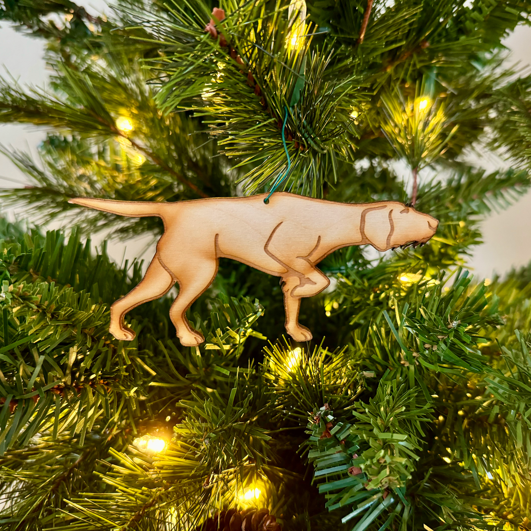 Hungarian Wirehaired Vizsla Ornament