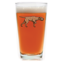 Load image into Gallery viewer, Hungarian Wirehaired Vizsla Pint Glass
