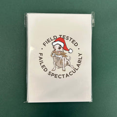 Hunting Chihuahua Christmas Cards - Set of 12