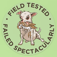 Hunting Chihuahua Decal Sticker