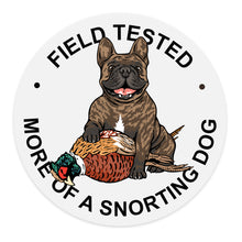 Hunting French Bulldog Decal Sticker