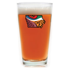 Iowa Pheasant Pint Glass