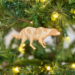 Irish Red and White Setter Ornament