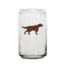 Load image into Gallery viewer, Irish Setter Beer Can Glass
