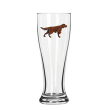 Load image into Gallery viewer, Irish Setter Pilsner Glass
