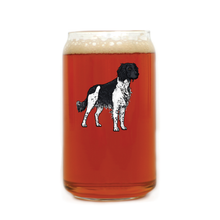 Load image into Gallery viewer, Large Münsterländer Beer Can Glass
