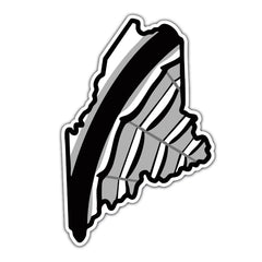 Maine Ruffed Grouse Decal Sticker