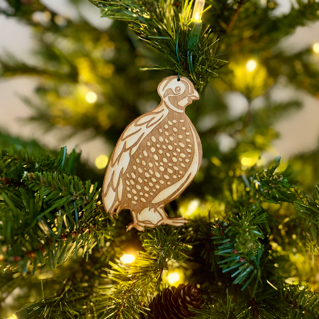 Mearns Quail Ornament