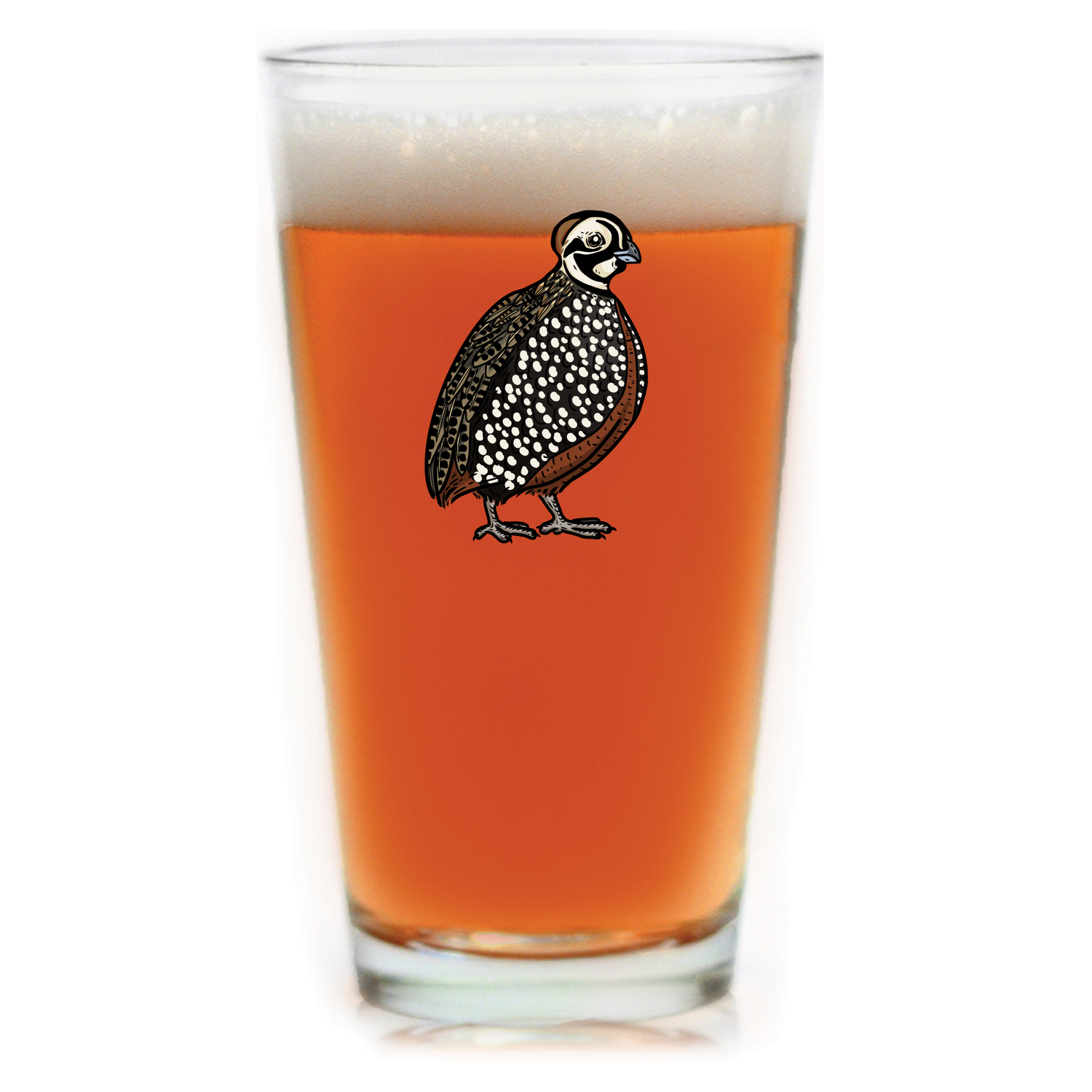 Mearns Quail Pint Glass