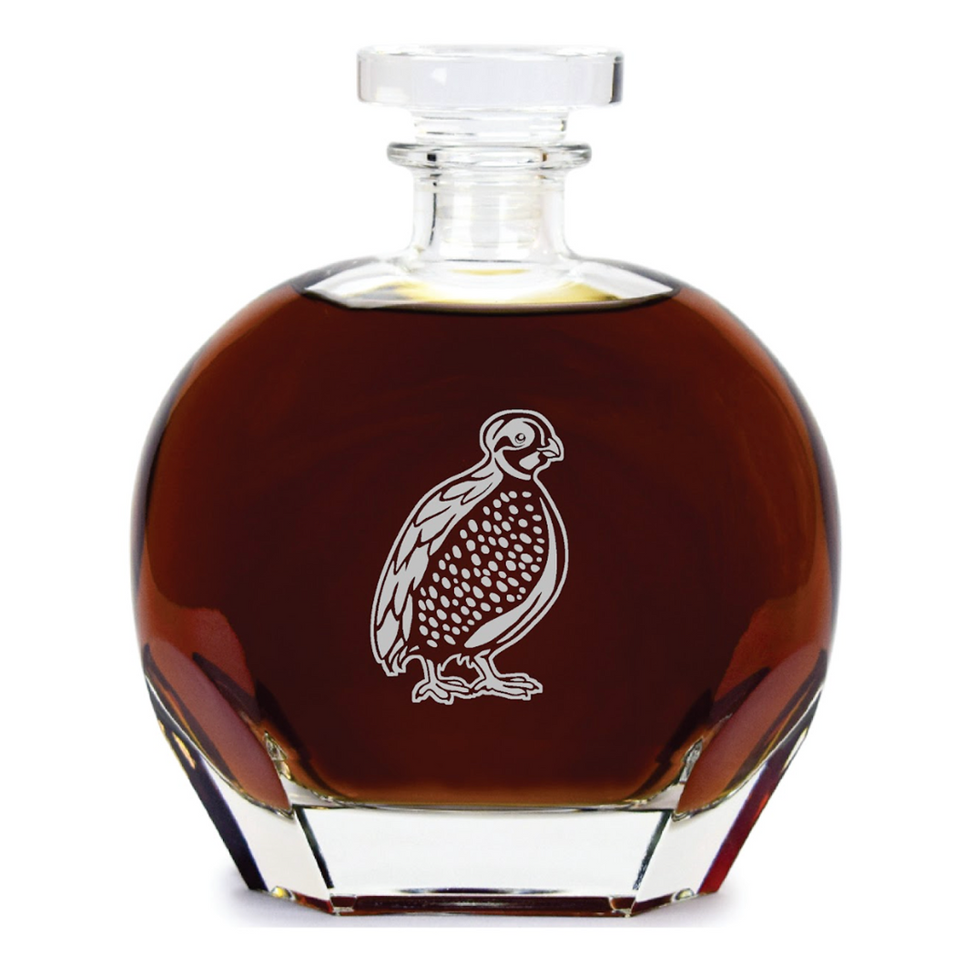 Mearns Quail Whiskey Decanter