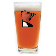 Minnesota Canvasback Pint Glass