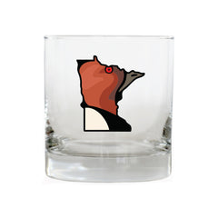 Minnesota Canvasback Whiskey Glass