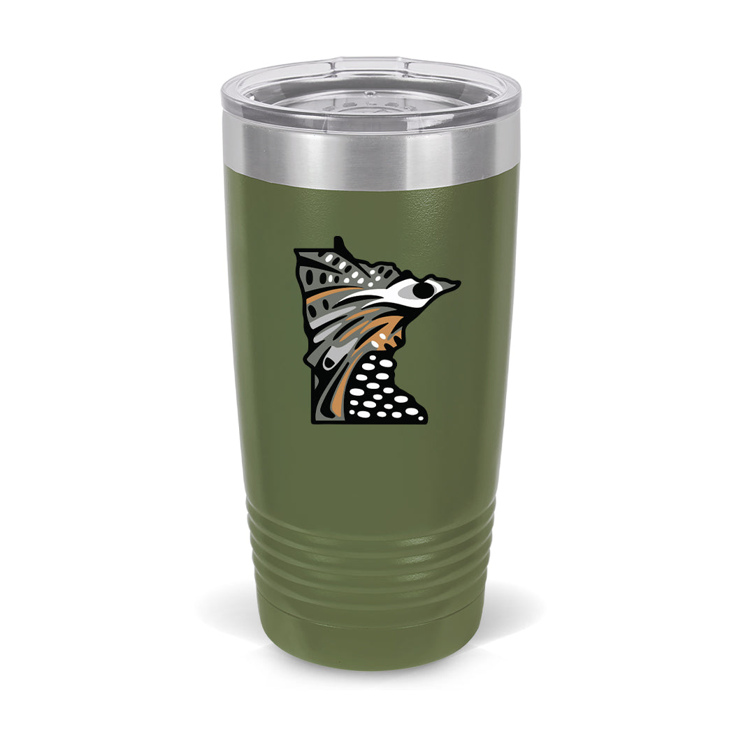20 oz Minnesota Ruffed Grouse Tumbler