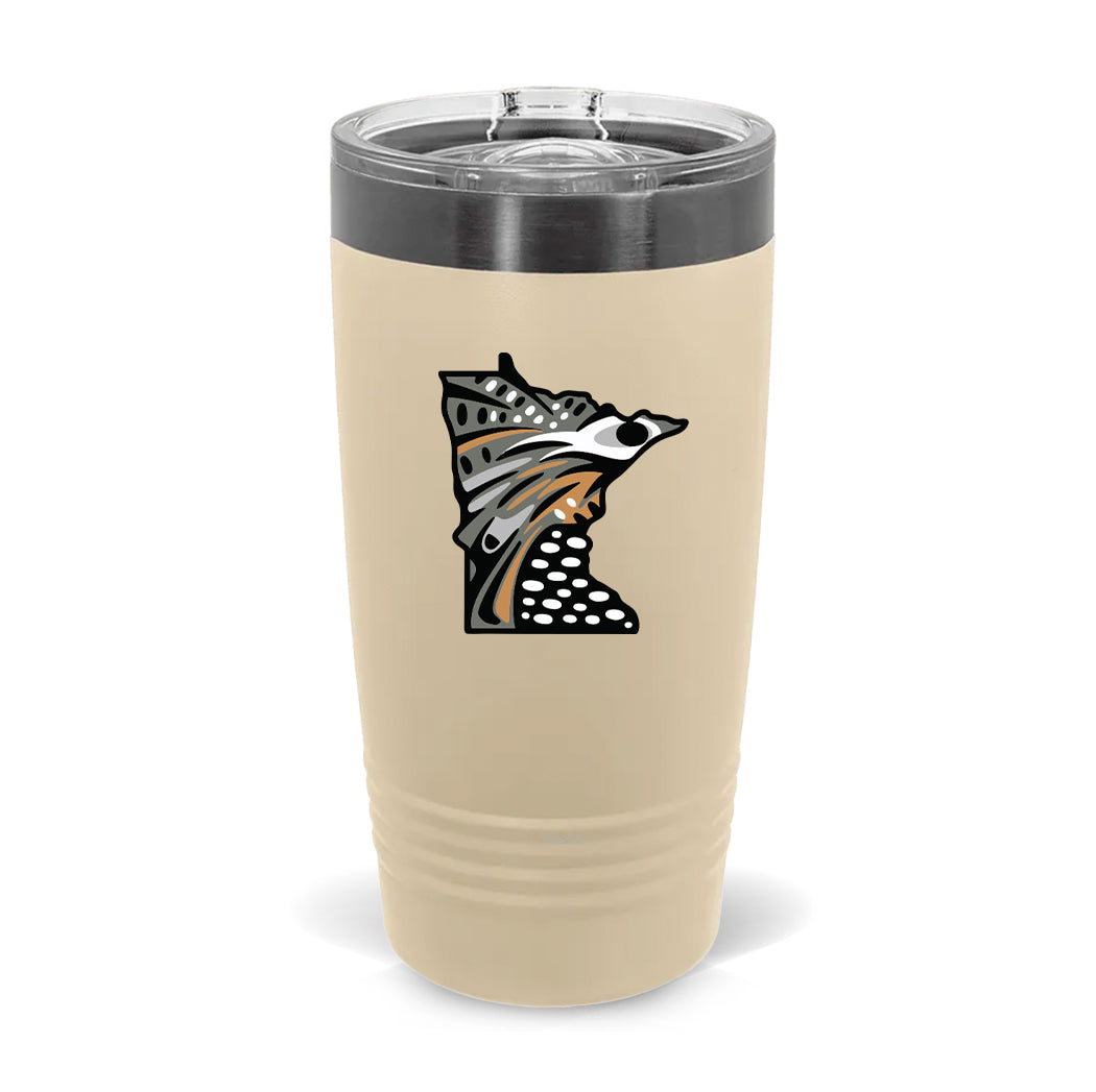20 oz Minnesota Ruffed Grouse Tumbler