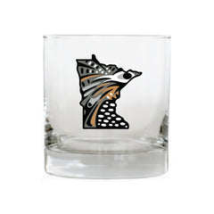 Minnesota Ruffed Grouse Whiskey Glass