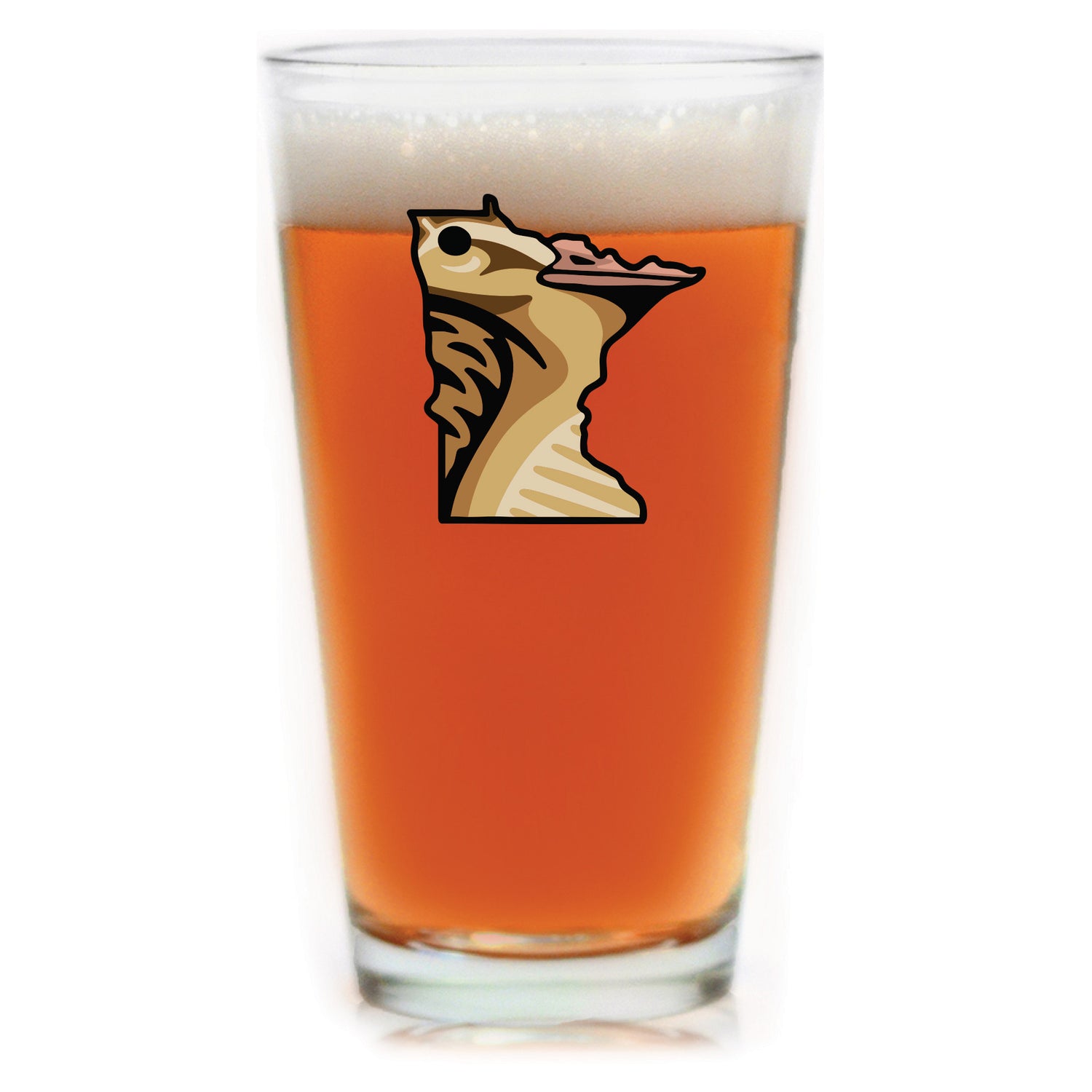 Minnesota Woodcock Pint Glass