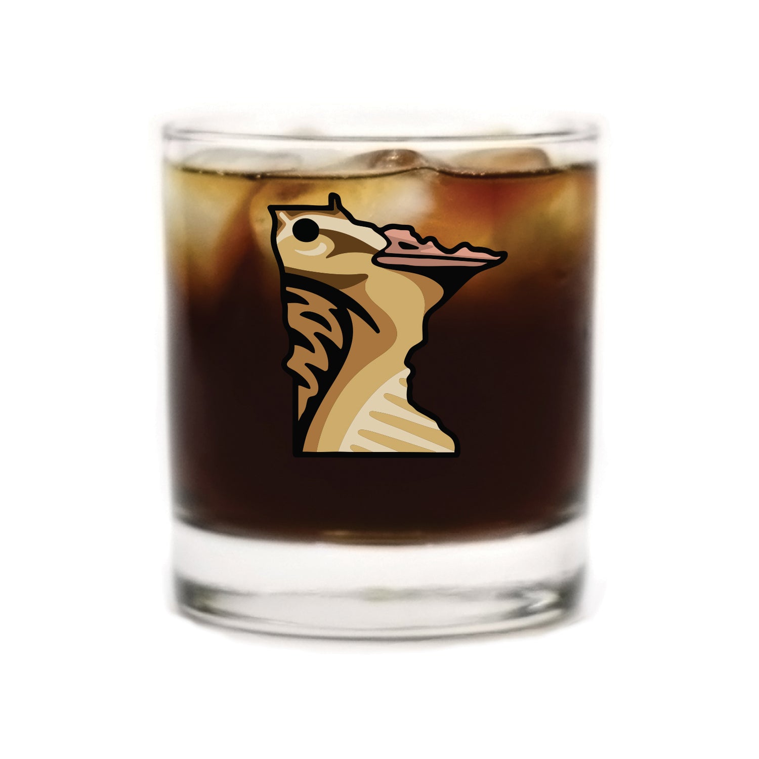 Minnesota Woodcock Whiskey Glass