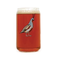 Load image into Gallery viewer, Mountain Quail Beer Can Glass
