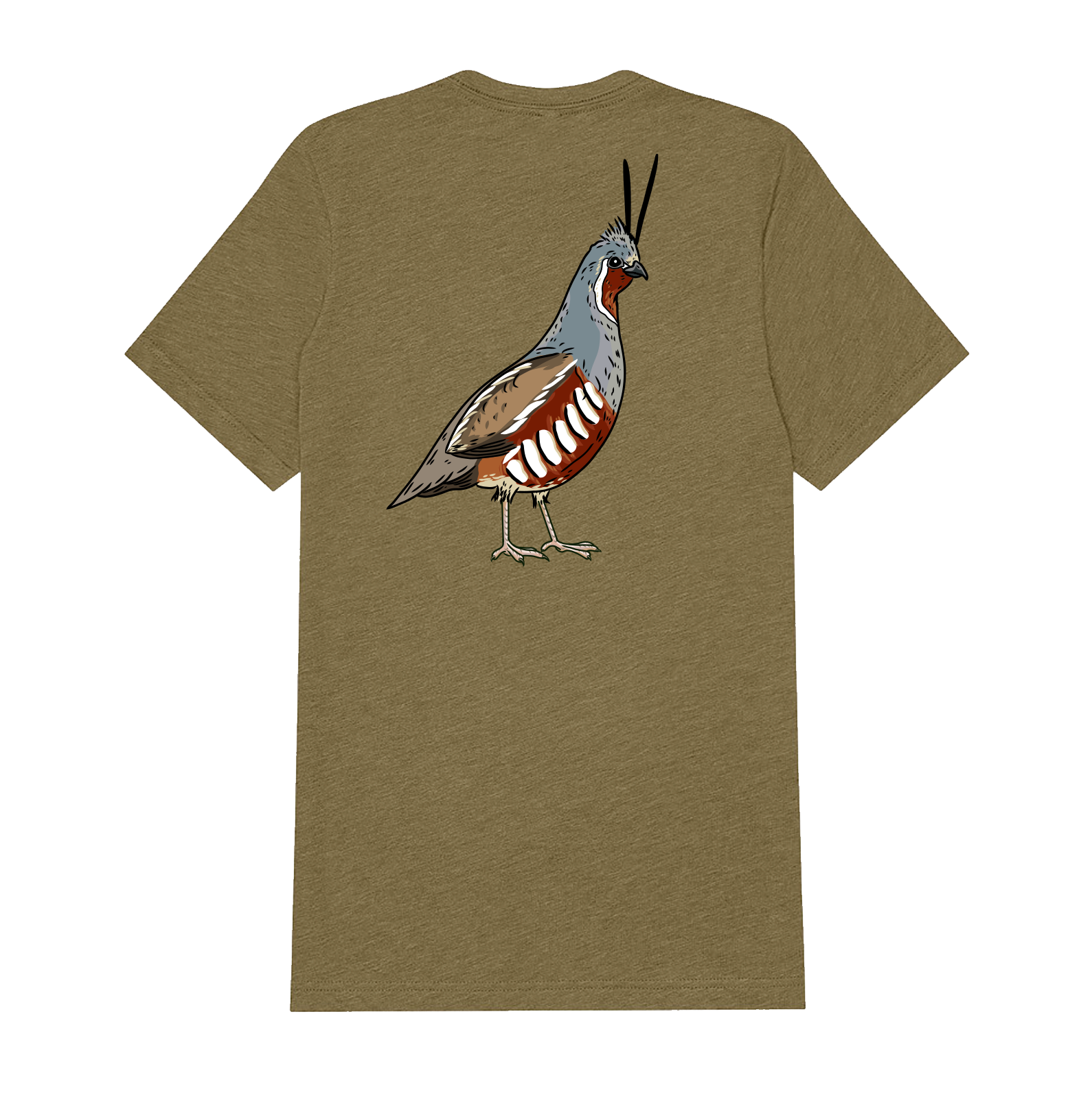 Mountain Quail Shirt Bird Dog of the Day