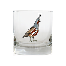 Load image into Gallery viewer, Mountain Quail Whiskey Glass

