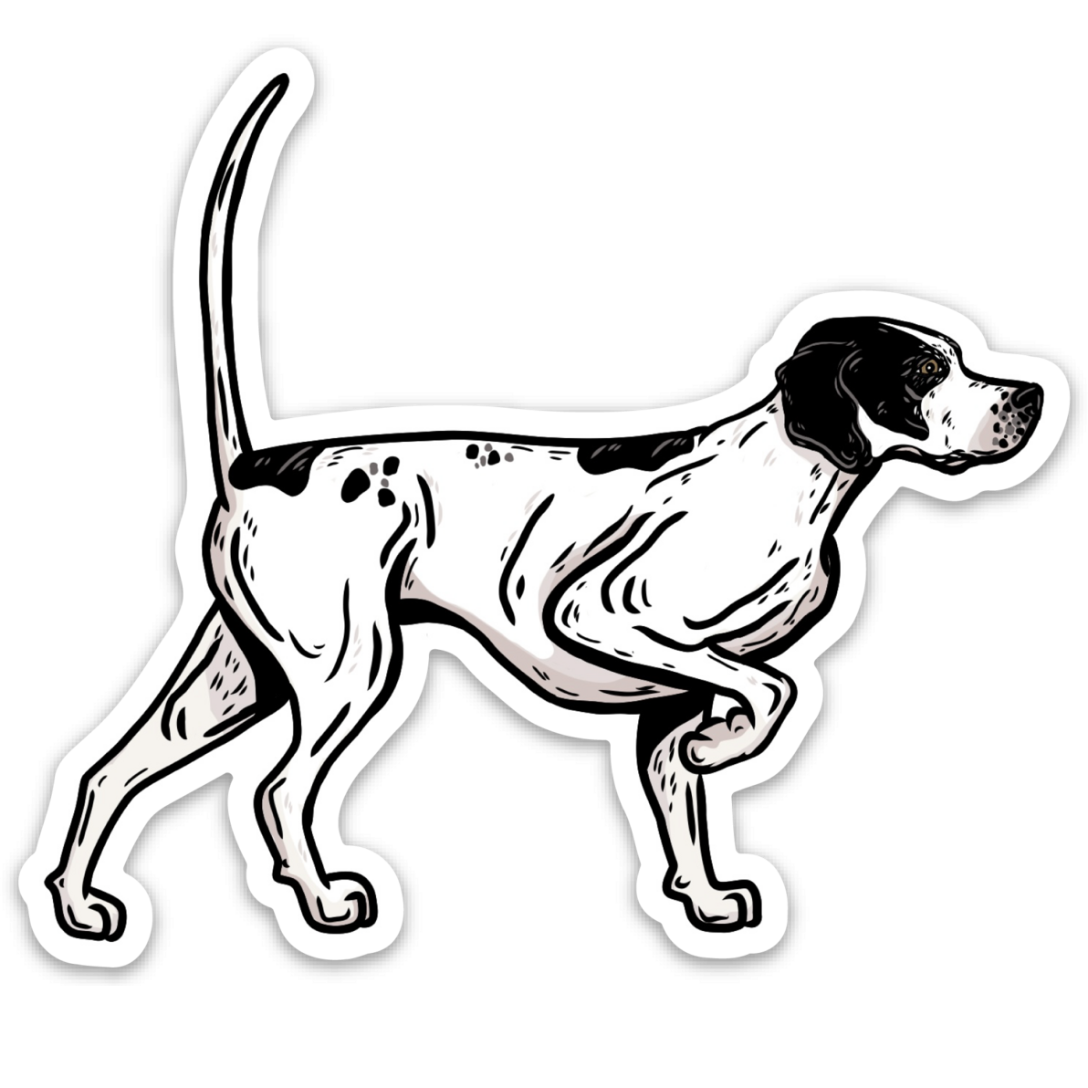 My First Pointer Decal Sticker