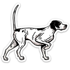 My First Pointer Decal Sticker