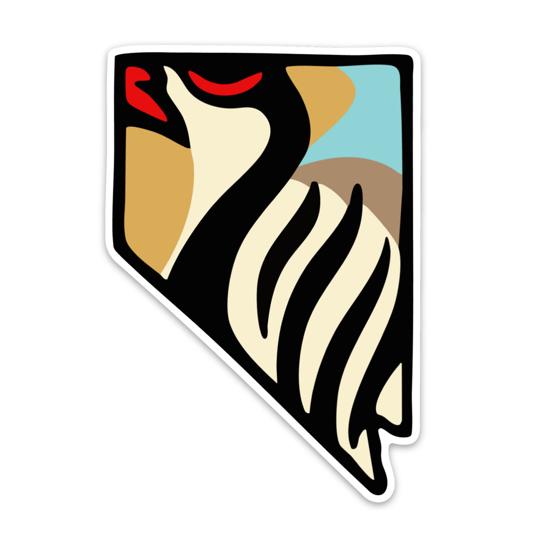 Nevada Chukar Decal Sticker