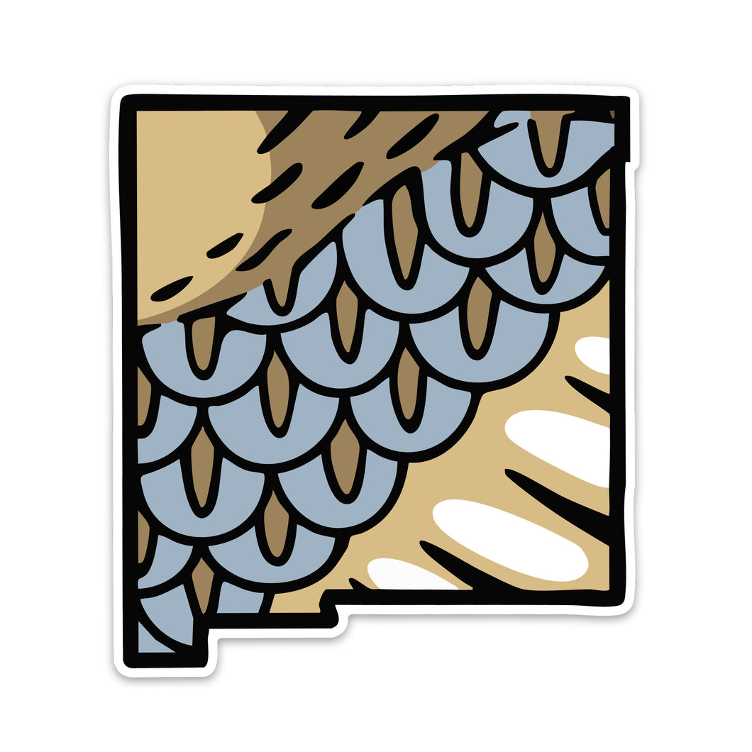 New Mexico Scaled Quail Decal Sticker