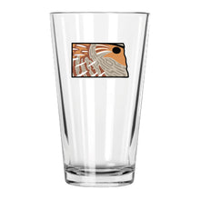 North Dakota Hungarian Partridge Pint Glass
