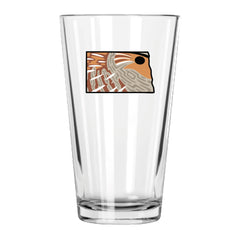 North Dakota Hungarian Partridge Pint Glass