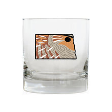 North Dakota Hungarian Partridge Whiskey Glass