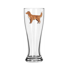 Load image into Gallery viewer, Nova Scotia Duck Tolling Retriever Pilsner Glass
