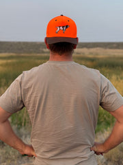 |Blaze Orange/Brown Wax