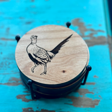 Load image into Gallery viewer, Pheasant Coaster Set
