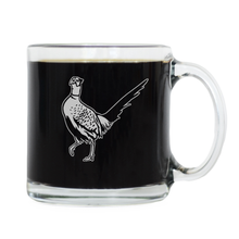Load image into Gallery viewer, Pheasant Glass Coffee Mug
