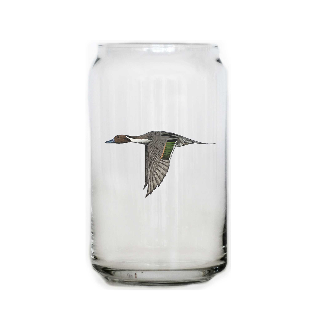 Pintail Beer Can Glass
