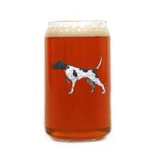 Load image into Gallery viewer, English Pointer Beer Can Glass
