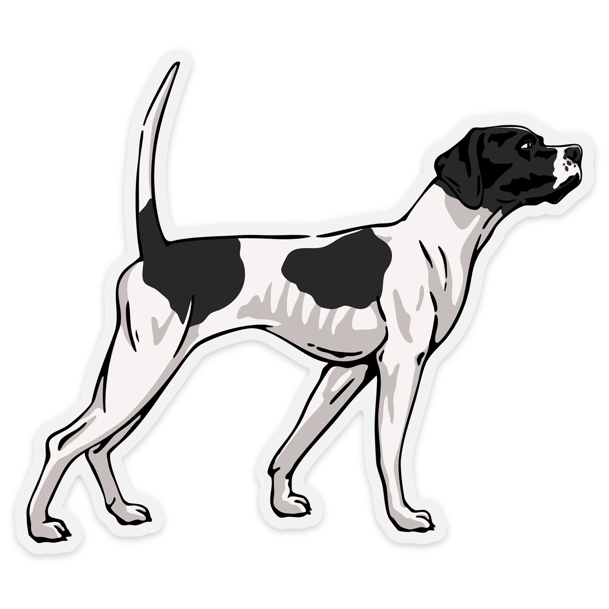 Brittany on Point Decal Sticker| Bird Dog of the Day