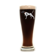 Load image into Gallery viewer, English Pointer Pilsner Glass
